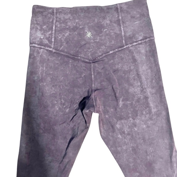 Athleta 7/8 Leggings Size Small Purple High Rise Workout Yoga Pants - Picture 3 of 4
